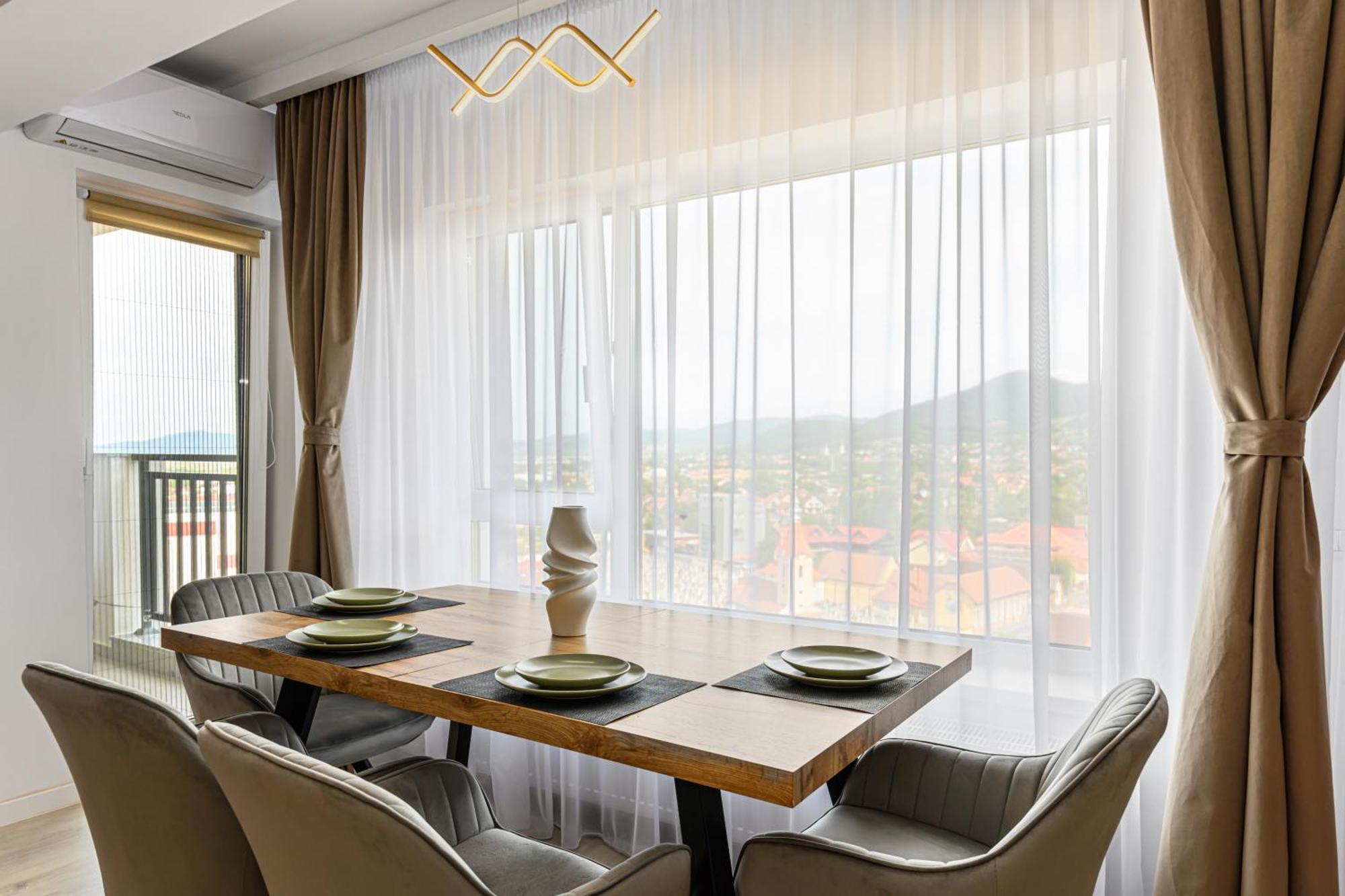 Mountain View Retreat Apartment - Braşov Exterior foto